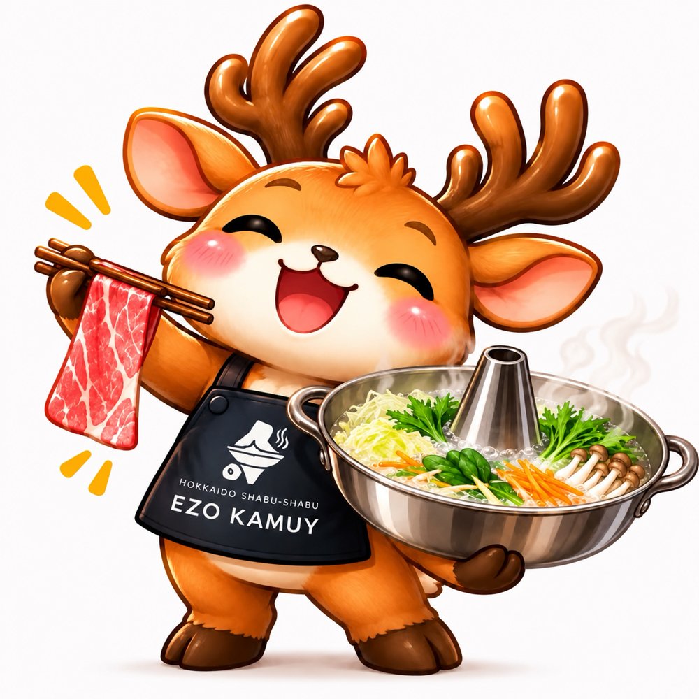 新キャラクター「エゾカムイくん」のイラスト